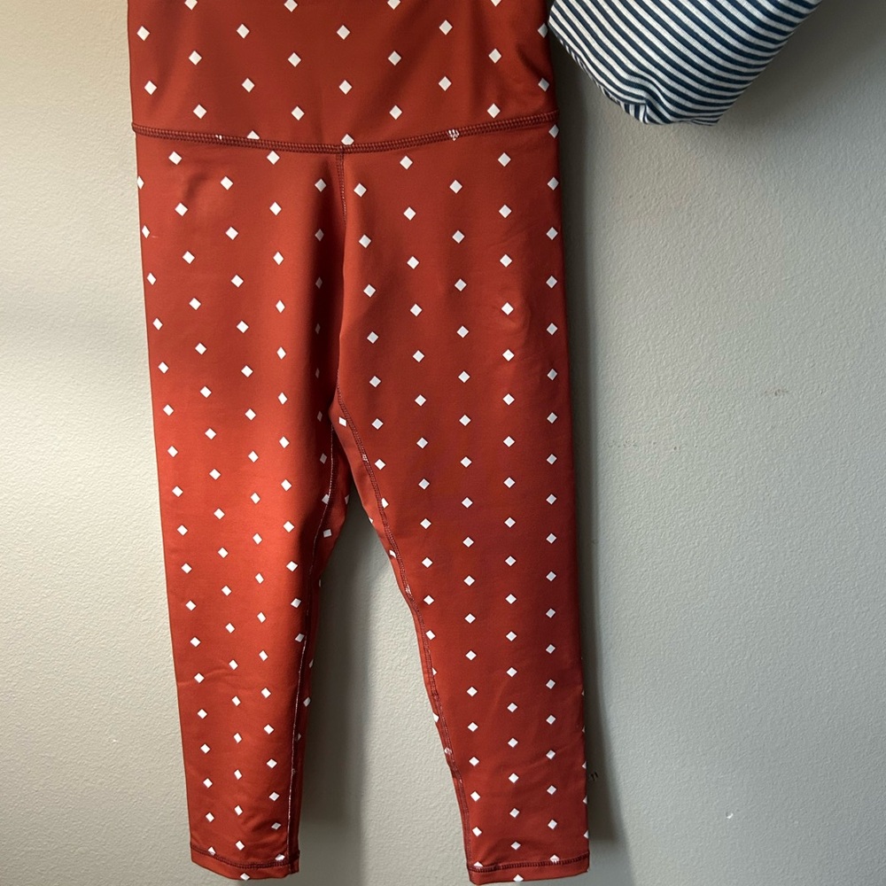 DYI Burnt Orange Leggings